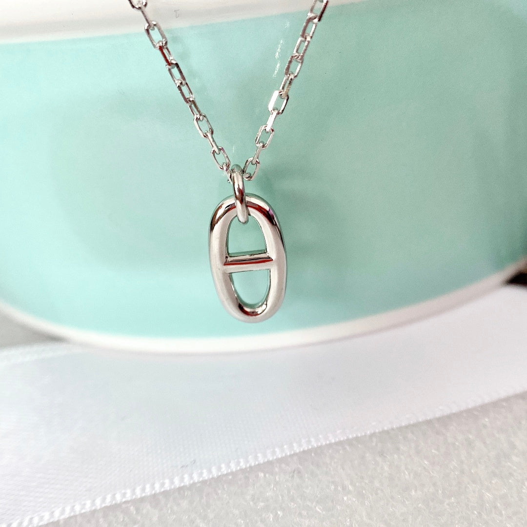 [Ornora Jewelry]HM PIG NOSE NECKLACE