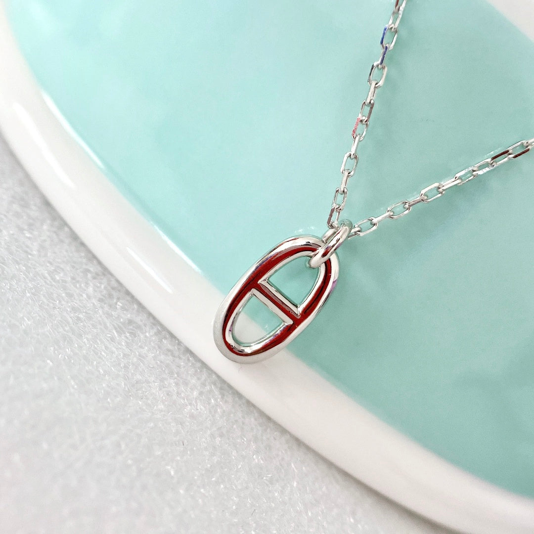 [Ornora Jewelry]HM PIG NOSE NECKLACE