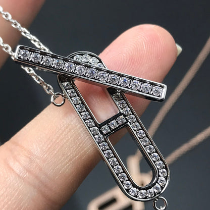 [Ornora Jewelry]HM NECKLACE PLATINUM ROSE GOLD DIAMOND