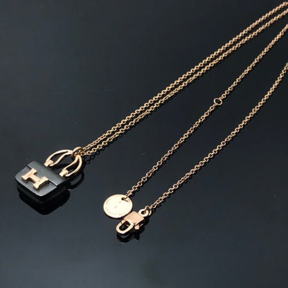 [Ornora Jewelry]WOMEN'S HM AMULETTES CONSTANCE PENDANT NECKLACE