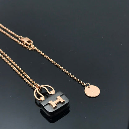 [Ornora Jewelry]WOMEN'S HM AMULETTES CONSTANCE PENDANT NECKLACE