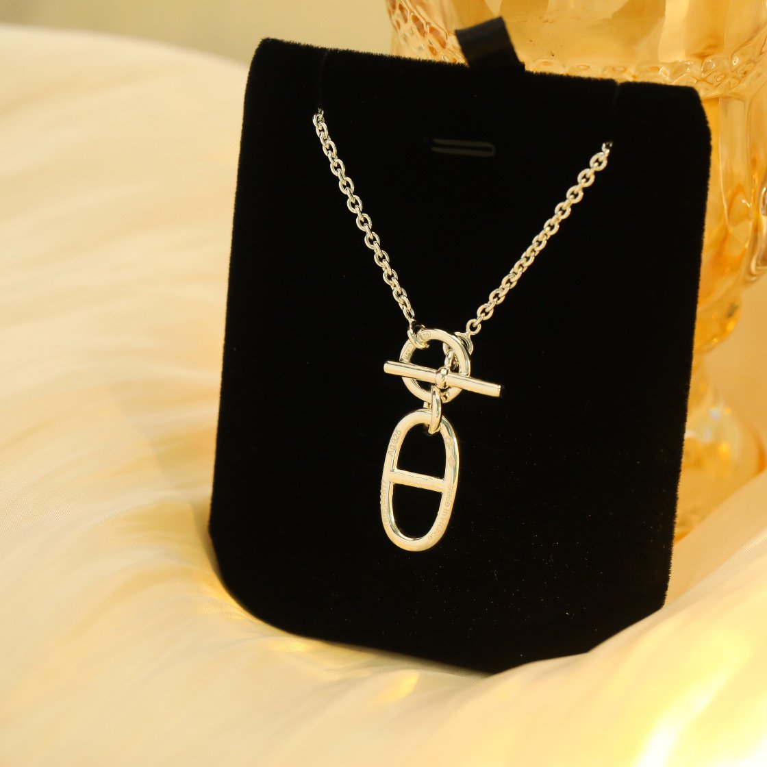[Ornora Jewelry]HM CHAINE D'ANCRE PENDANT NECKLACE STERLING SILVER