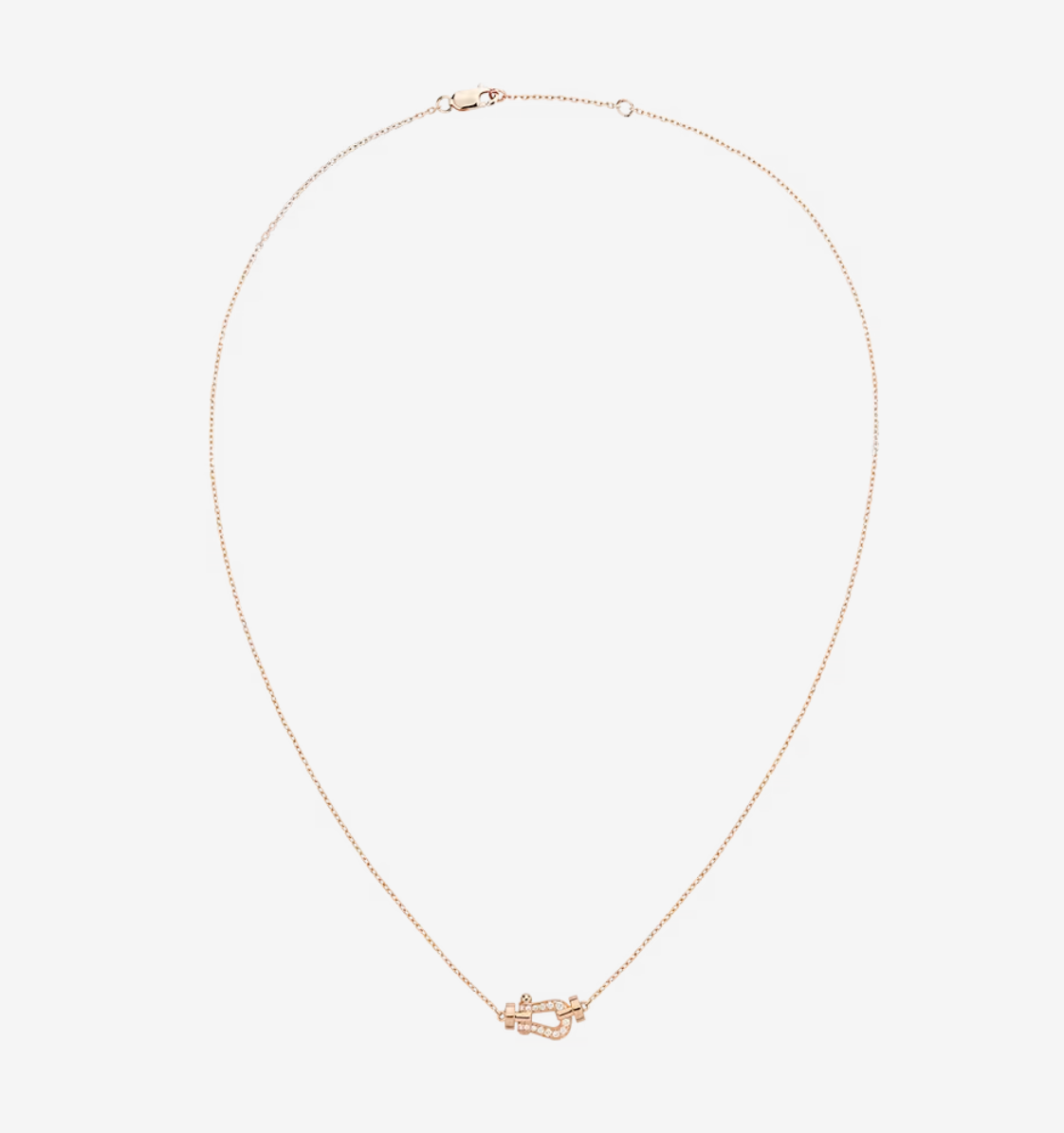 [Ornora Jewelry]FORCE 10 DIAMOND PINK GOLD NECKLACE MINI MODEL