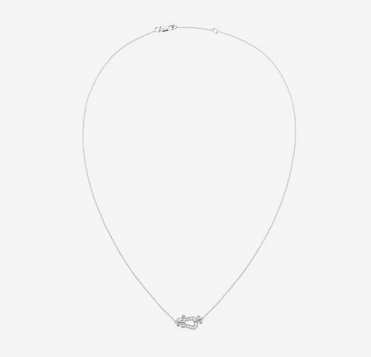 [Ornora Jewelry]FORCE 10 DIAMOND SILVER NECKLACE MINI MODEL