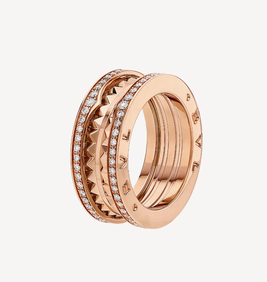 [Ornora Jewelry]ZERO 1 ROCK DIAMOND PINK GOLD