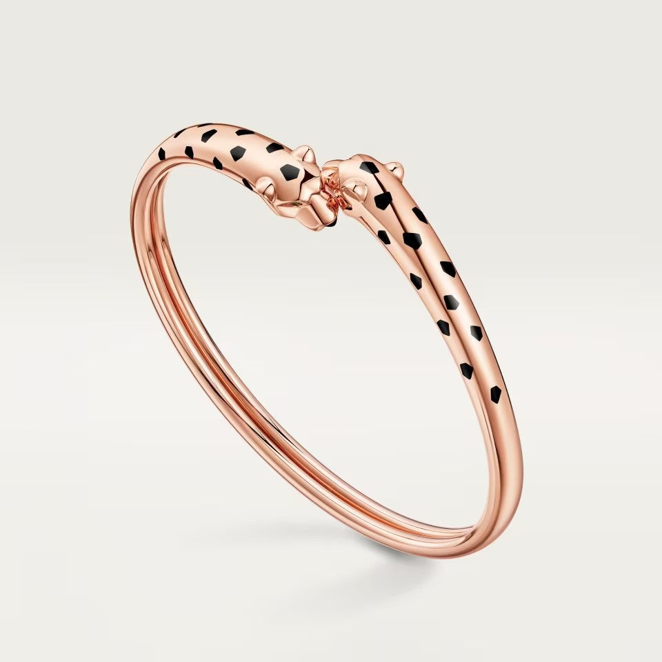 [Ornora Jewelry]PANTHERE DOUBLE HEADED OPEN BRACELET