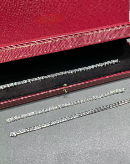 [Ornora Jewelry]TENNIS BRACELET WITH FULL DIAMOND SETTING