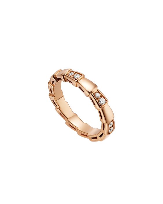 [Ornora Jewelry]SERPENTI RING PINK GOLD  3MM