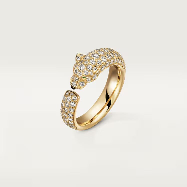 [Ornora Jewelry]PANTHERE FULL DIAMOND SMALL RING
