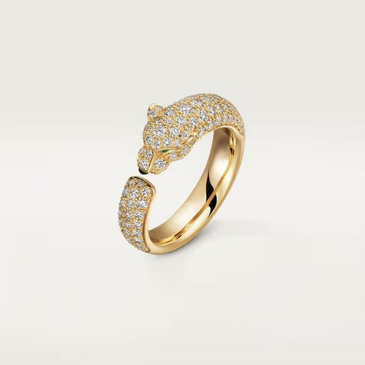 [Ornora Jewelry]PANTHERE FULL DIAMOND SMALL RING