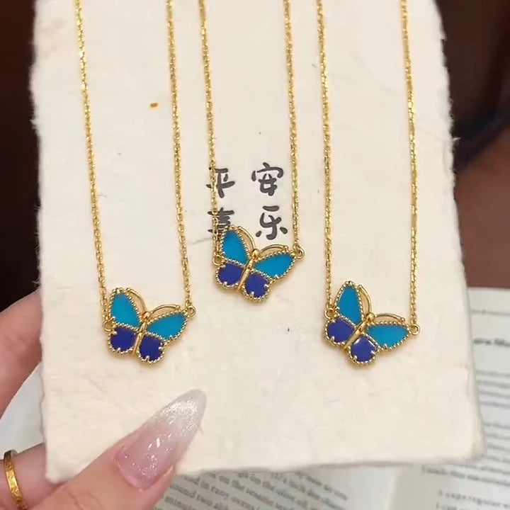 [Ornora Jewelry] 2026 NEW LUCKY BUTTERFLY 1 MOTIFS NECKLACE