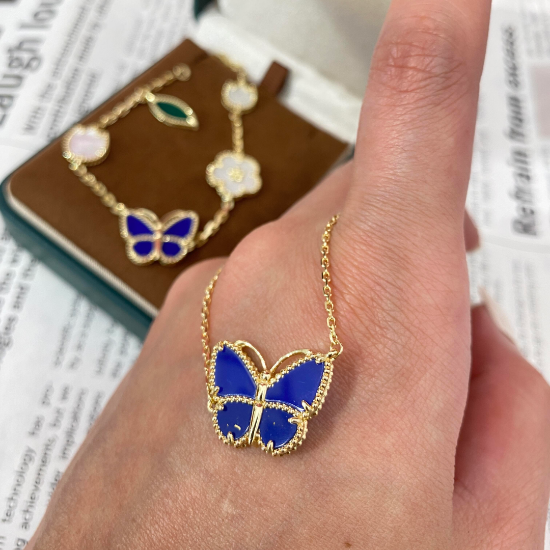 [Ornora Jewelry] 2026 NEW LUCKY BUTTERFLY 1 MOTIFS NECKLACE