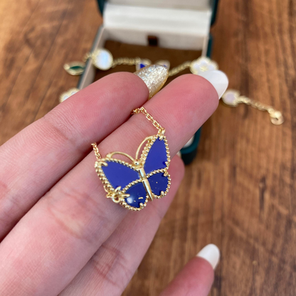 [Ornora Jewelry] 2026 NEW LUCKY BUTTERFLY 1 MOTIFS NECKLACE