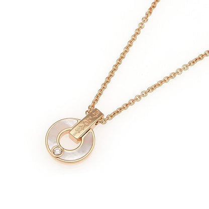 [Ornora Jewelry]GARI NECKLACE PINK GOLD MOP