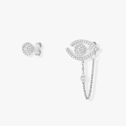 [Ornora Jewelry]Lucky Eye Diamond Earrings