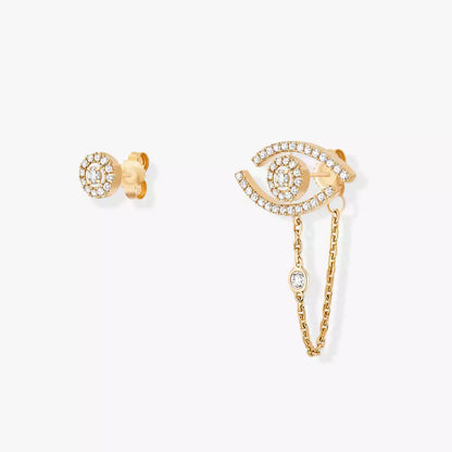 [Ornora Jewelry]Lucky Eye Diamond Earrings