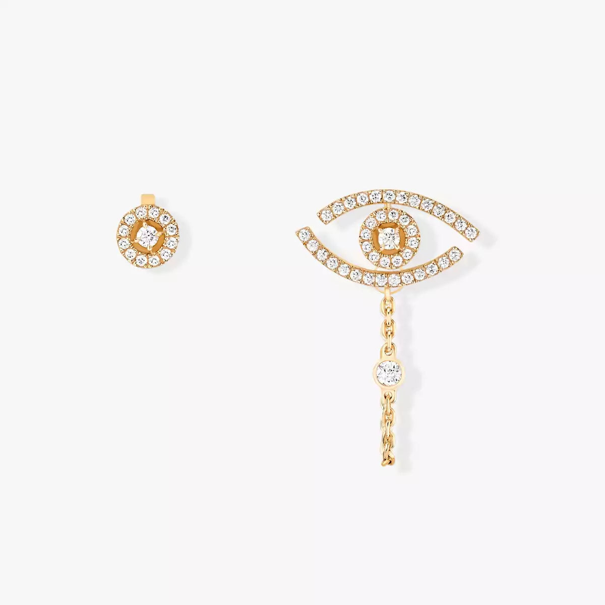 [Ornora Jewelry]Lucky Eye Diamond Earrings