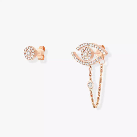 [Ornora Jewelry]Lucky Eye Diamond Earrings