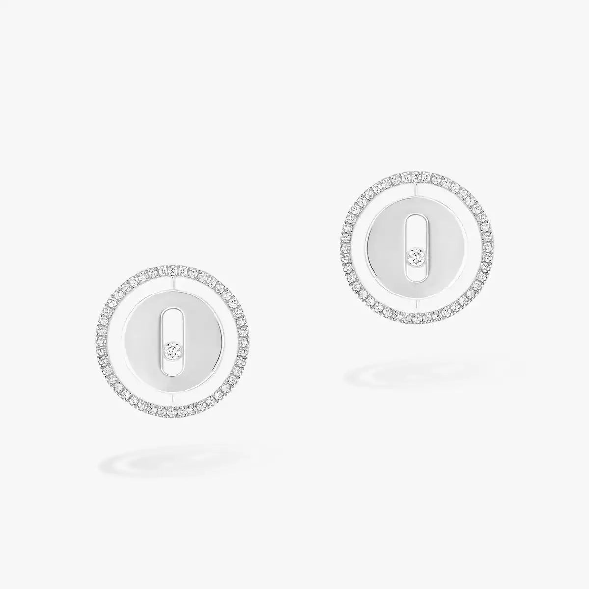 [Ornora Jewelry]Lucky Move Diamond Earrings