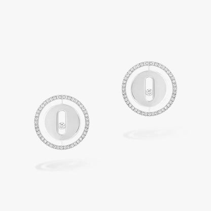 [Ornora Jewelry]Lucky Move Diamond Earrings
