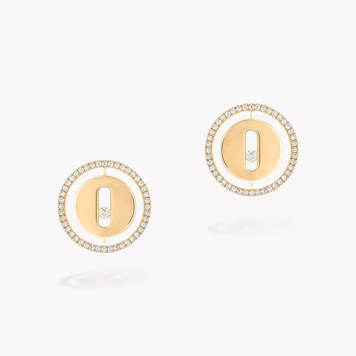 [Ornora Jewelry]Lucky Move Diamond Earrings