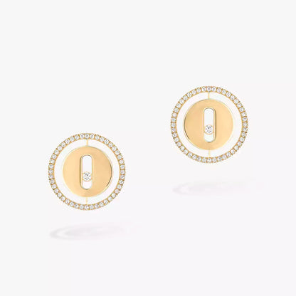 [Ornora Jewelry]Lucky Move Diamond Earrings