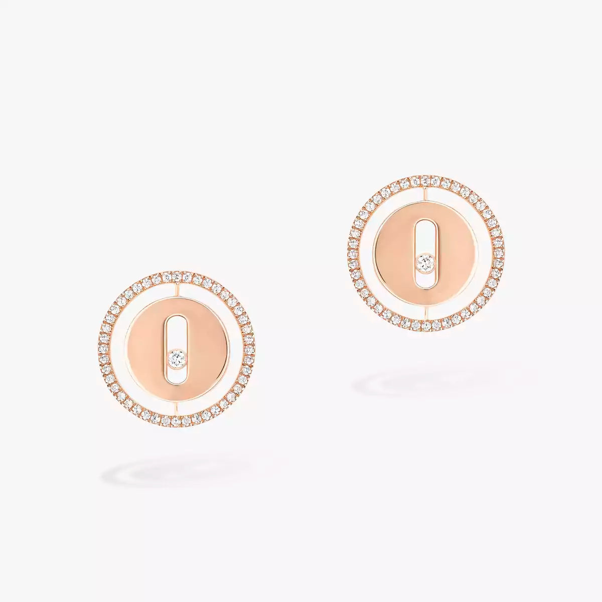 [Ornora Jewelry]Lucky Move Diamond Earrings