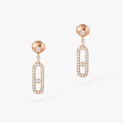 [Ornora Jewelry]DORMEUSES MOVE UNO DIAMOND EARRINGS