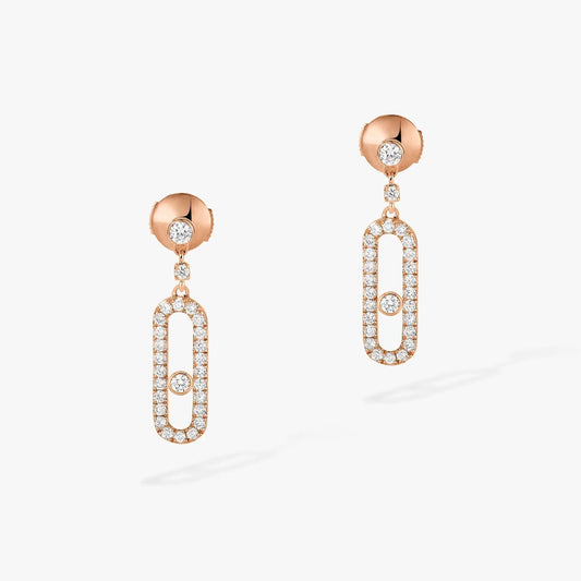 [Ornora Jewelry]DORMEUSES MOVE UNO DIAMOND EARRINGS