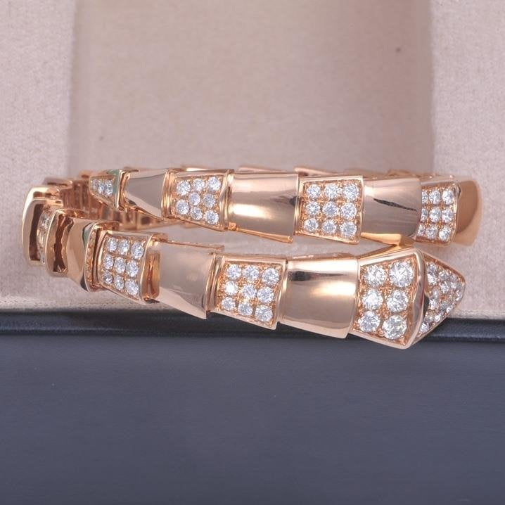 [Ornora Jewelry]SERPENTI BRACELET PINK GOLD DIAMOND