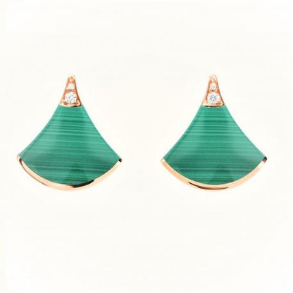 [Ornora Jewelry]DIVAS DREAM EARRINGS PINK GOLD