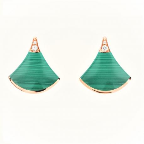 [Ornora Jewelry]DIVAS DREAM EARRINGS PINK GOLD