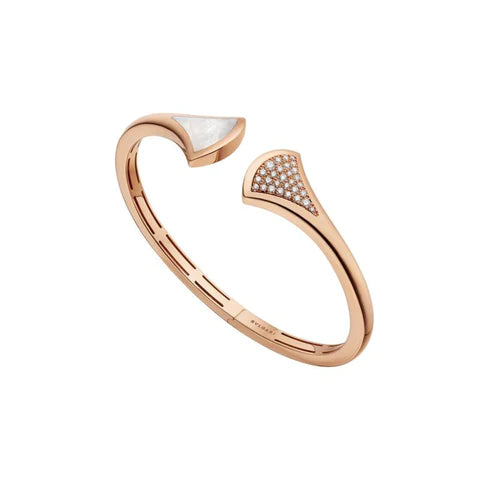 [Ornora Jewelry]DREAM BRACELET OPEN PINK GOLD MOP DIAMOND