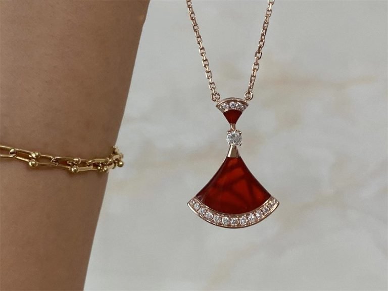 [Ornora Jewelry]DREAM NECKLACE CARNELIAN DIAMOND