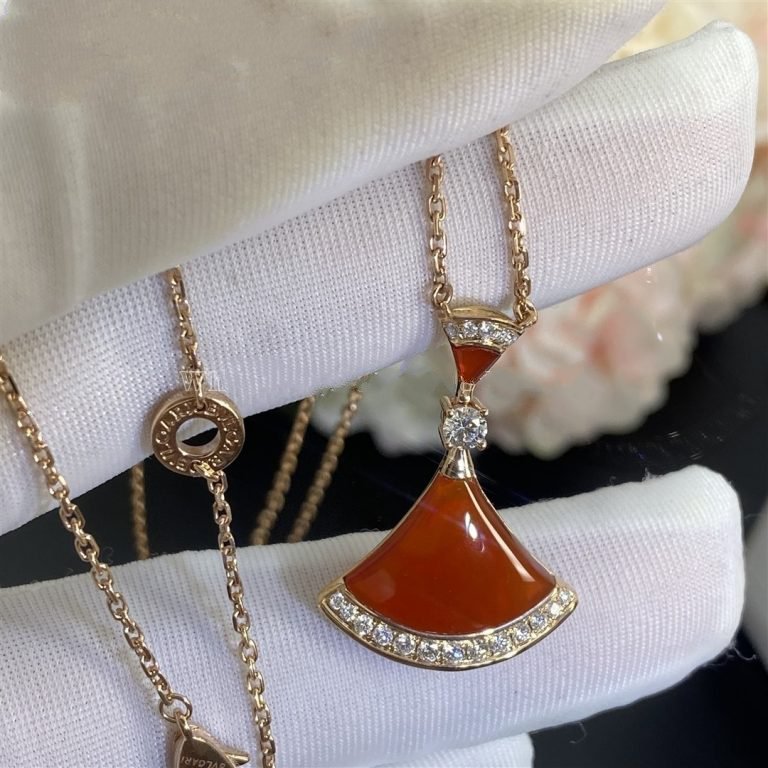 [Ornora Jewelry]DREAM NECKLACE CARNELIAN DIAMOND