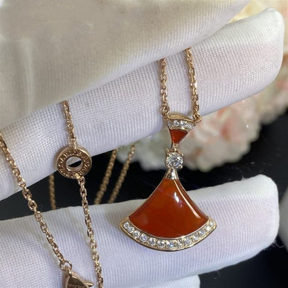 [Ornora Jewelry]DREAM NECKLACE CARNELIAN DIAMOND