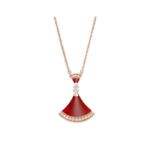 [Ornora Jewelry]DREAM NECKLACE CARNELIAN DIAMOND