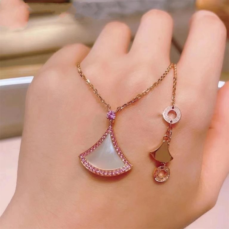[Ornora Jewelry]DREAM NECKLACE MOP DIAMOND PINK