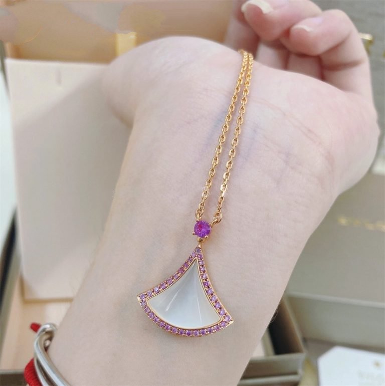 [Ornora Jewelry]DREAM NECKLACE MOP DIAMOND PINK