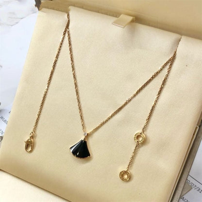 [Ornora Jewelry]DREAM NECKLACE ONYX 1 DIAMOND