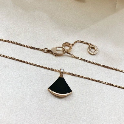 [Ornora Jewelry]DREAM NECKLACE ONYX 1 DIAMOND