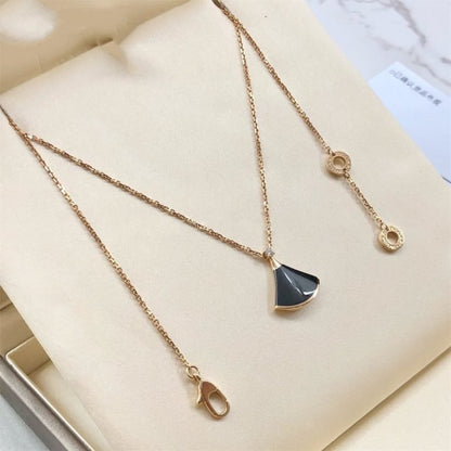 [Ornora Jewelry]DREAM NECKLACE ONYX 1 DIAMOND