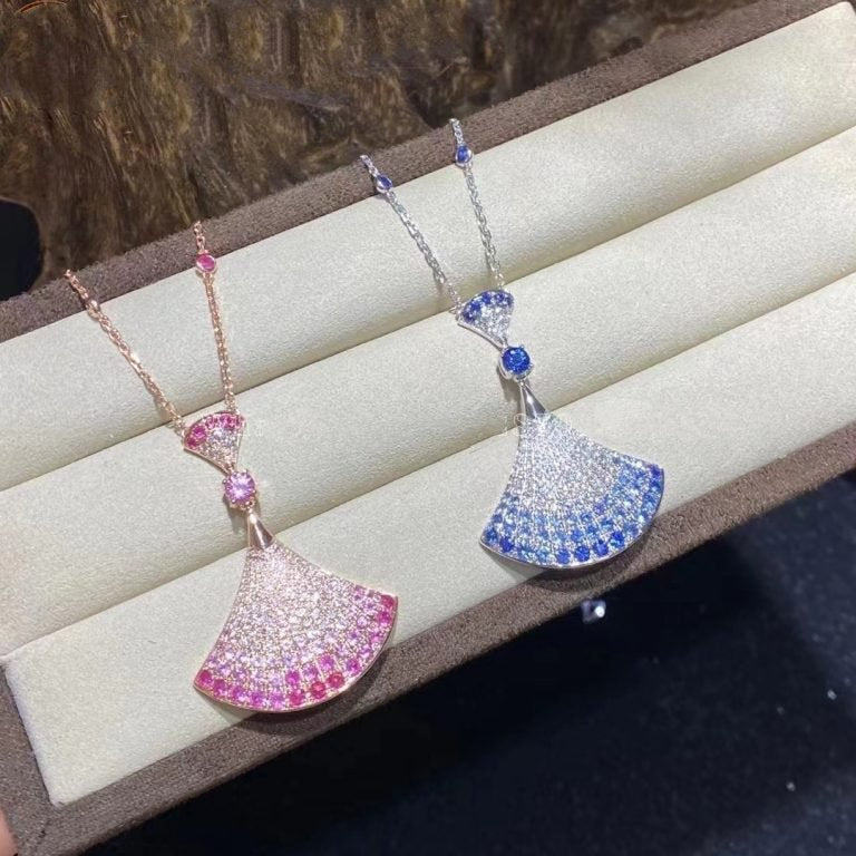 [Ornora Jewelry]DREAM NECKLACK DIAMOND PINK GOLD