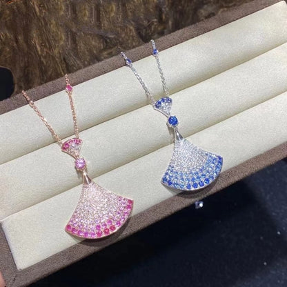 [Ornora Jewelry]DREAM NECKLACK DIAMOND PINK GOLD