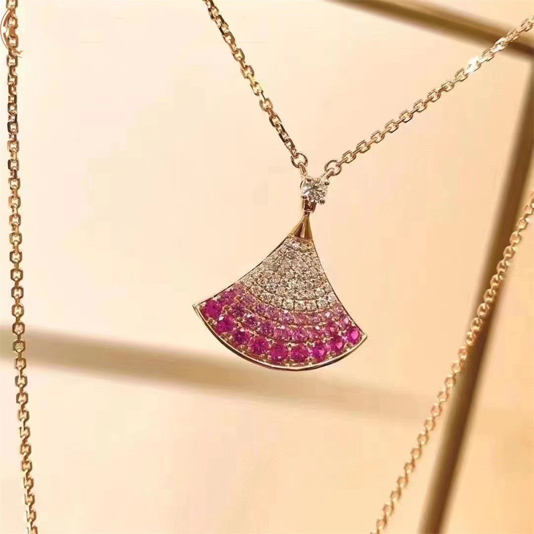 [Ornora Jewelry]DREAM NECKLACE PINK GOLD PINK DIAMOND