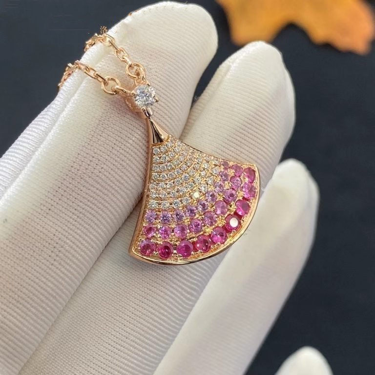 [Ornora Jewelry]DREAM NECKLACE PINK GOLD PINK DIAMOND