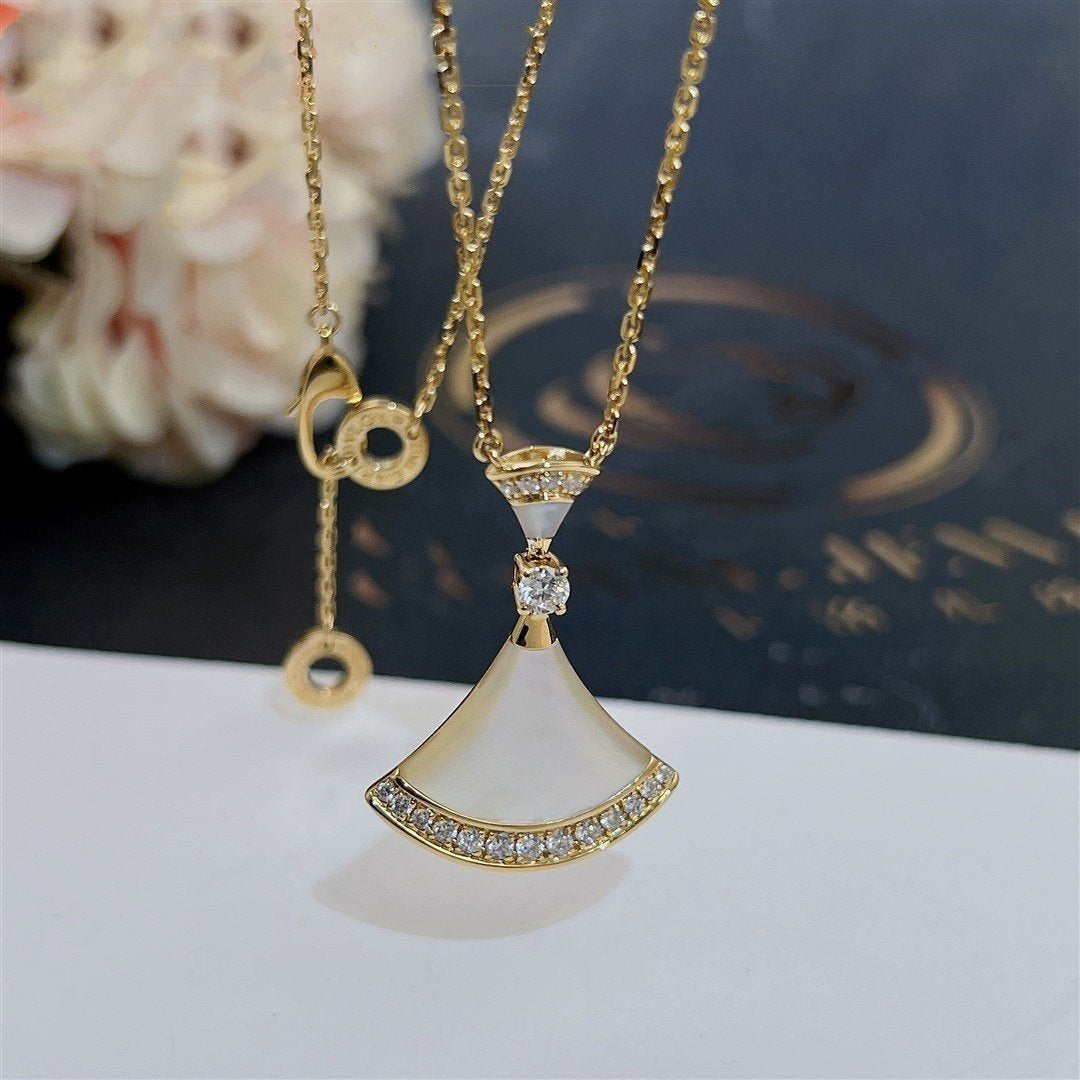 [Ornora Jewelry]DREAM NECKLACE MOP GOLD DIAMOND