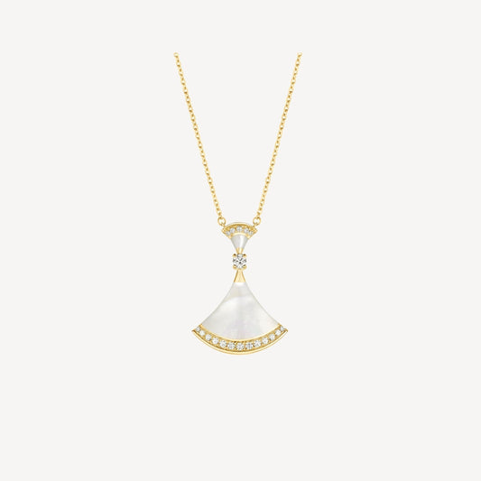 [Ornora Jewelry]DREAM NECKLACE MOP GOLD DIAMOND