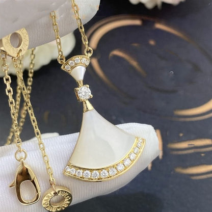 [Ornora Jewelry]DREAM NECKLACE MOP GOLD DIAMOND