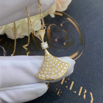 [Ornora Jewelry]DREAM NECKLACE GOLD FULL DIAMOND